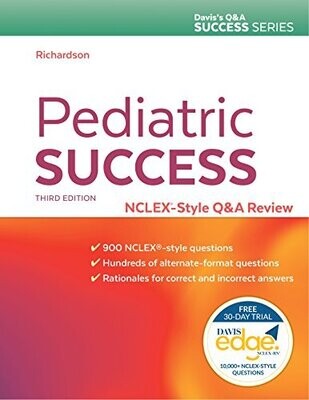 Pediatric Success: NCLEX-Style Q&amp;A Review (Q&amp;A Success), 3rd Edition