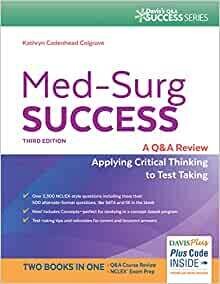Med-Surg Success: NCLEX-Style Q&amp;A Review (Davis’s Q&amp;A Success), 3rd Edition (EPUB)