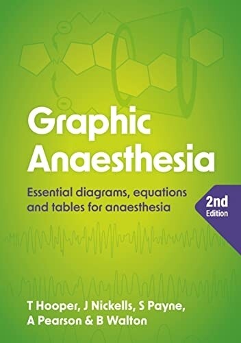 Graphic Anaesthesia Essential Diagrams, Equations and Tables for Anaesthesia 2nd Edition 2023