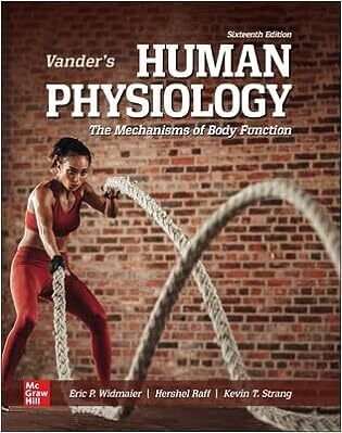 Loose Leaf Vander&#39;s Human Physiology 16th Edition
