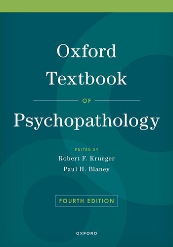 Oxford Textbook of Psychopathology (Oxford Library of Psychology)
4th Edition