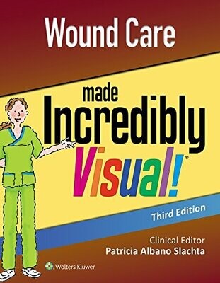 Wound Care Made Incredibly Visual (Incredibly Easy! Series®), Third Edition (Epub)