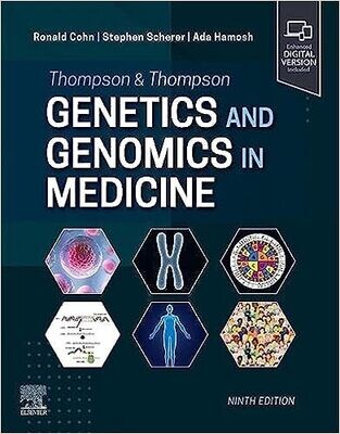 Thompson &amp; Thompson Genetics and Genomics in Medicine (Thompson and Thompson Genetics in Medicine) 9th Edition
