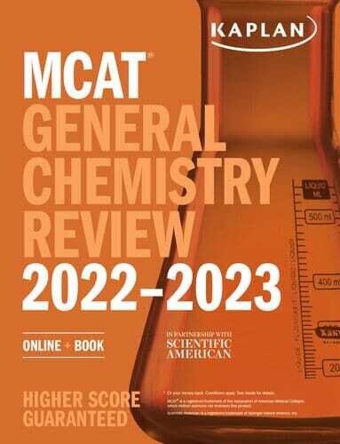 MCAT General Chemistry Review 2022-2023: Online + Book (Kaplan Test Prep)