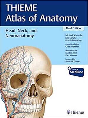 THIEME Atlas of Anatomy: Volume 3: Head, Neck, and Neuroanatomy, 3rd Edition