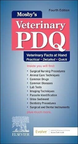 Mosby&#39;s Veterinary PDQ 4th Edition(EPUB)