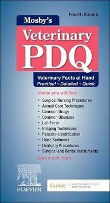 Mosby&#39;s Veterinary PDQ 4th Edition(EPUB)