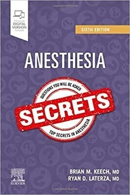 Anesthesia Secrets
6th Edition