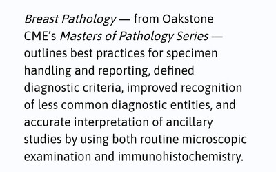 Breast Pathology Oakstone CME's Masters of Pathology Series Video Course / Lectures 2023