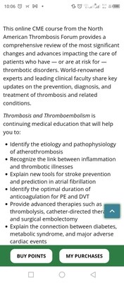 Thrombosis &amp; Thromboembolism Video Lectures 2022