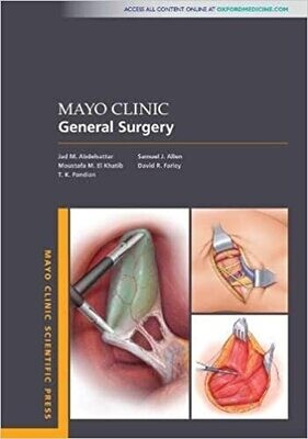 Mayo Clinic General Surgery 1st Edition