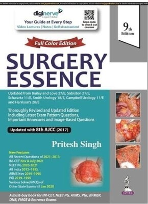 Surgery Essence Full Colour Edition 9th Edition 2023