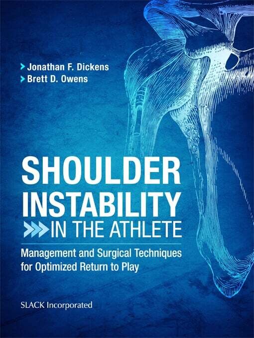 Shoulder Instability in the Athlete: Management and Surgical Techniques for Optimized Return to Play