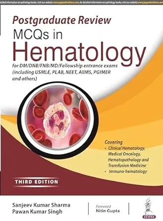 Postgraduate Review MCQs in Hematology 3rd Edition 2023