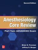 Anesthesiology Core Review: Part Two Advanced Exam, 2nd Edition 2024