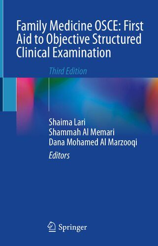 Family Medicine OSCE: First Aid to Objective Structured Clinical Examination
3rd Edition3rd Edition
