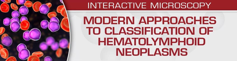 Modern Approaches To Classification Of Hematolymphoid Neoplasms 2022