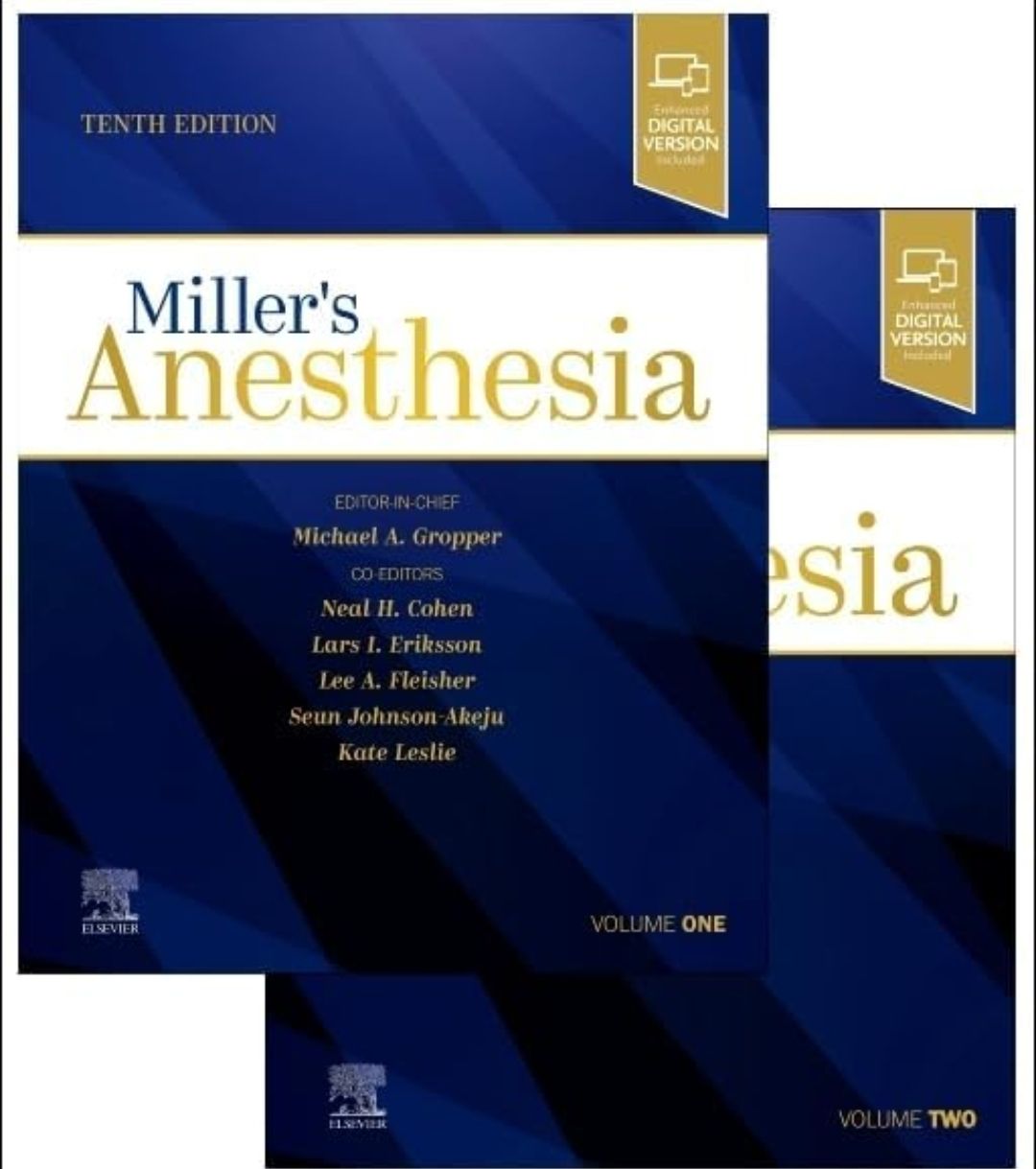 Miller&#39;s Anesthesia 10th Edition 2024
