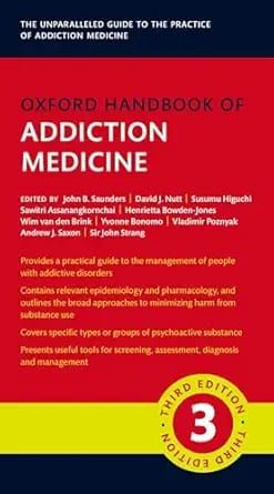 Oxford Handbook of addiction medicine 2024
