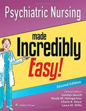 Psychiatric Nursing Made Incredibly Easy!: Includes DSM-5! (Incredibly Easy! Series®)