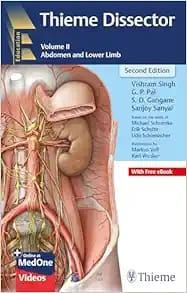 Thieme Dissector Volume 2: Abdomen And Lower Limb, 2nd Edition