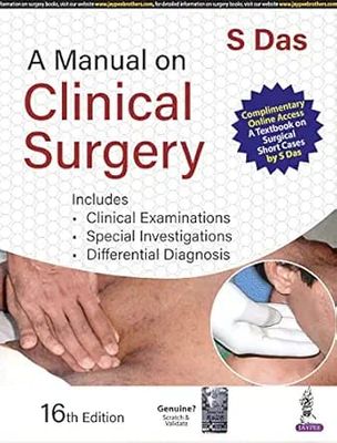 A Manual On Clinical Surgery, 16th Edition