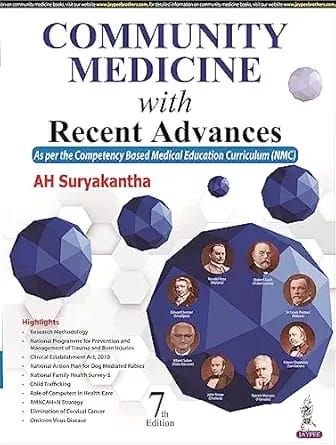 Community Medicine With Recent Advances, 7th Edition