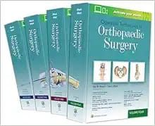 Operative Techniques In Orthopaedic Surgery, 4 Volumes Set, 3rd Edition