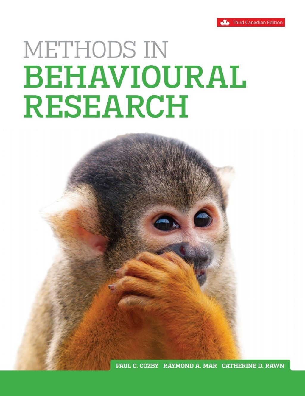 Methods In Behavioural Research (Canadian Edition), 3rd Edition