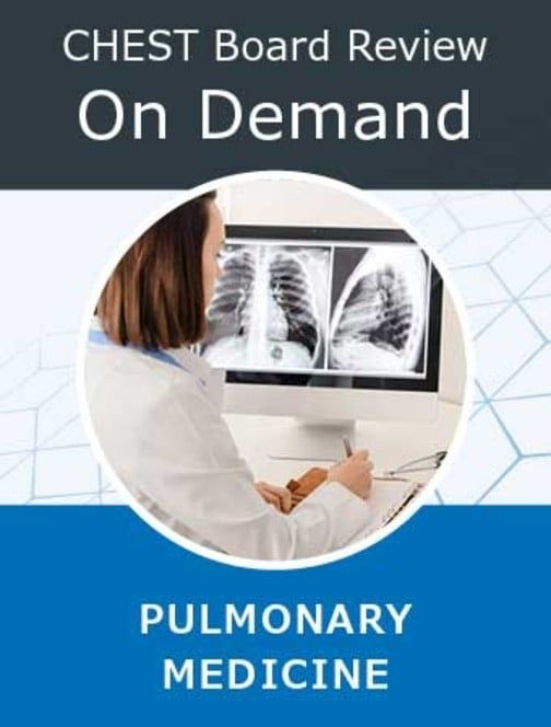 CHEST Pulmonary Medicine Board Review On Demand 2024 (Videos + Audios + Slides)