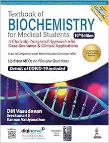 Textbook of BIOCHEMISTRY for Medical Students
