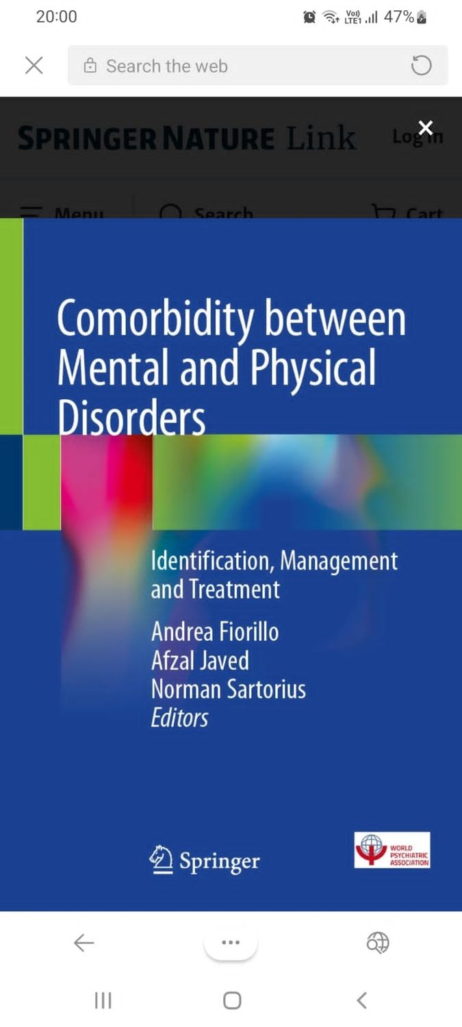 Comorbidity between mental and physical disorders