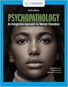 Psychopathology: An Integrative Approach to Mental Disorders, 9th Edition