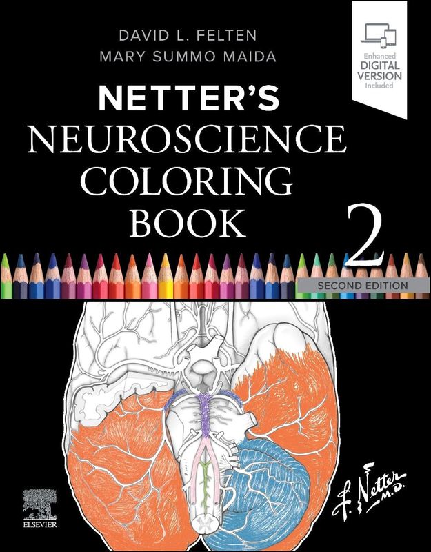 Netter’s Neuroscience Coloring Book, 2nd Edition
