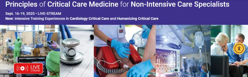 Harvard 2025 Principles of Critical Care Medicine for Non-Intensive Care Specialists (Videos + PDFs)