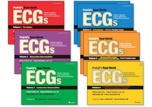 Podrid's Real World ECGS 6 Volumes Set