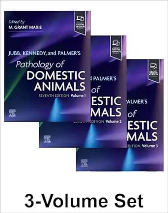 Jubb, Kennedy, and Palmer’s Pathology of Domestic Animals, 3 Volume Set, 7ed