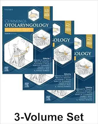 Cummings Otolaryngology: Head and Neck Surgery, 3 Volume Set, 8th edition