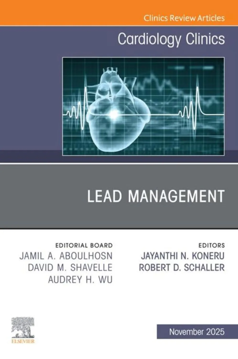 Lead Management, An Issue of Cardiology Clinics (EPUB)