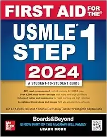 First Aid For The USMLE Step 1 2024, 34th Edition
