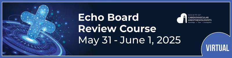 SCA Echo Board Review Course 2025 (Videos with subtitles + Slides)