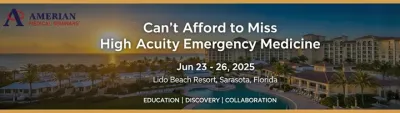 Can’t Afford to Miss High Acuity Emergency Medicine 2025 (Videos with subtitles + Audios + Slides)