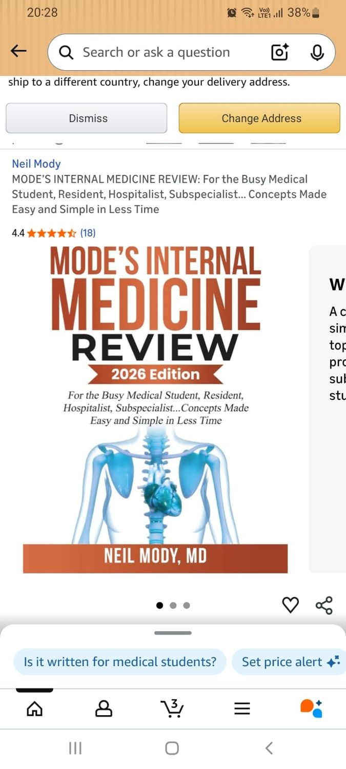 Mode's Internal Medicine Review 2025 edition 