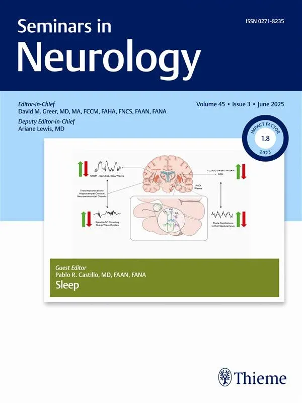 Seminars in Neurology: Updates in Neuroradiology and Cutting Edge Imaging Techniques (Part 1 &amp; Part 2)