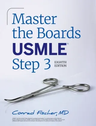 Master the Boards USMLE Step 3, 8th Edition