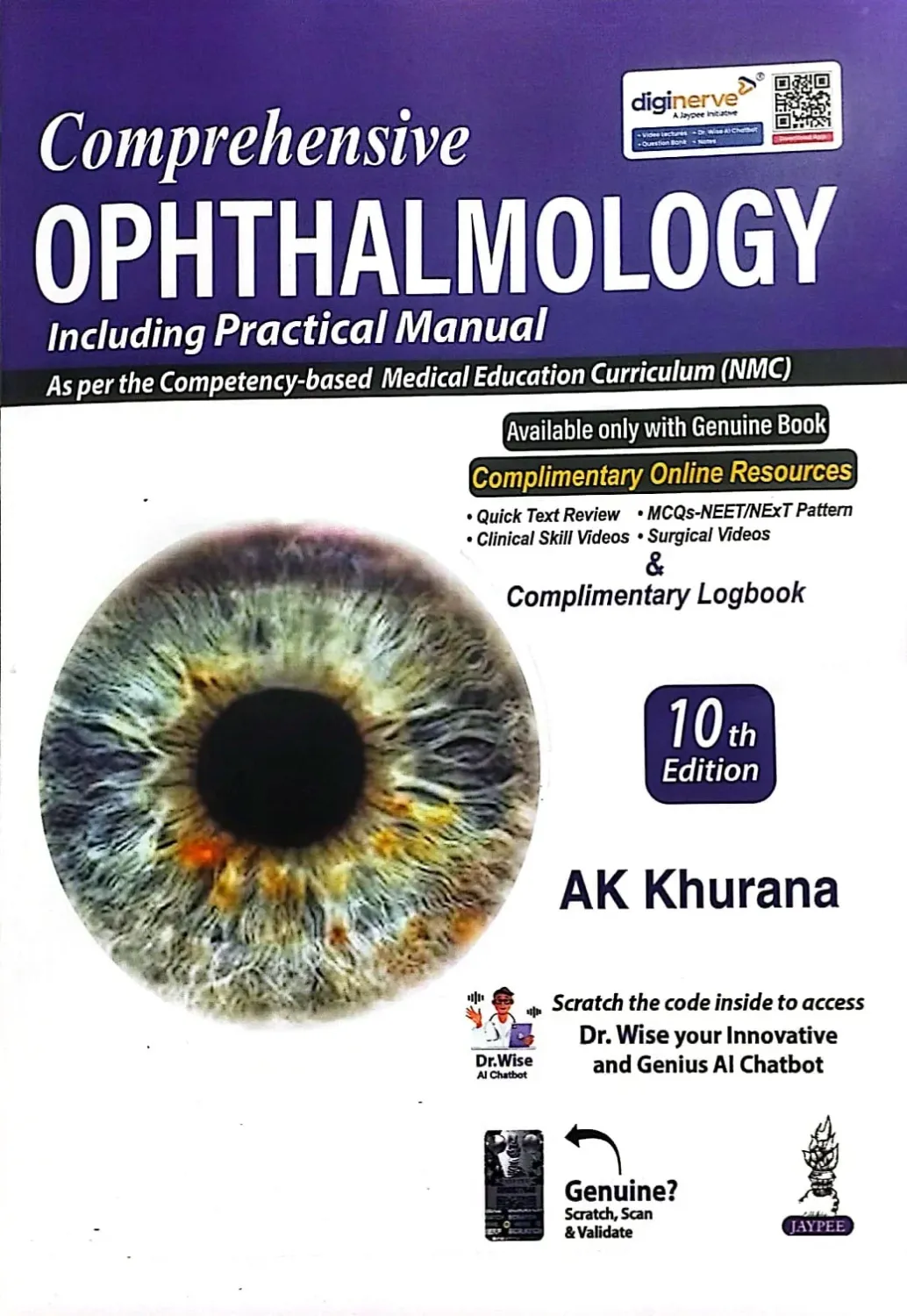 Comprehensive Ophthalmology, 10th Edition
