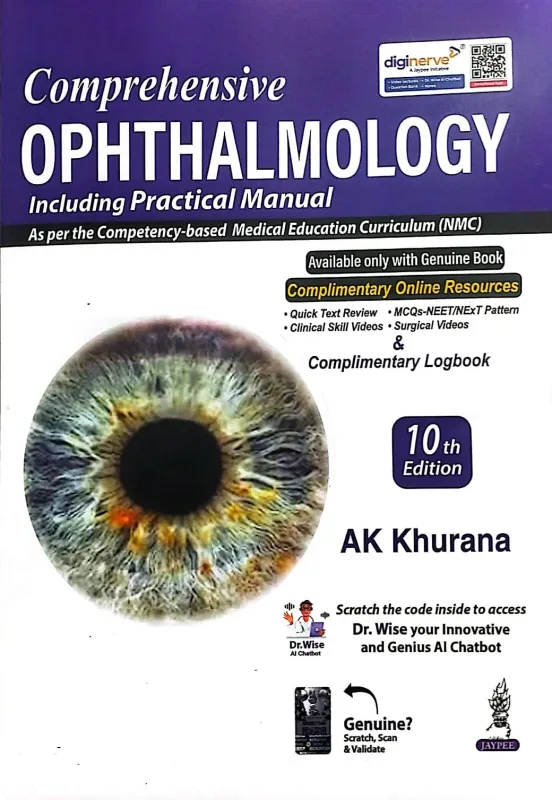 Comprehensive Ophthalmology, 10th Edition