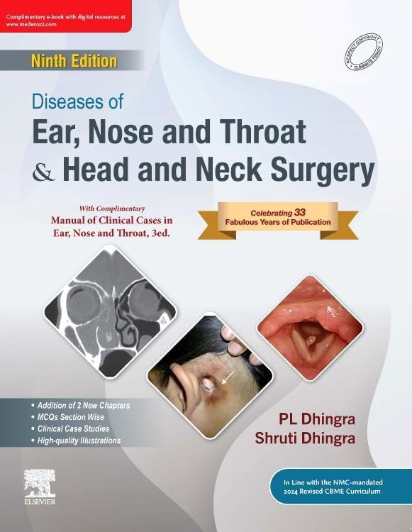 Diseases of Ear, Nose &amp; Throat and Head &amp; Neck Surgery, 9th edition (EPUB)