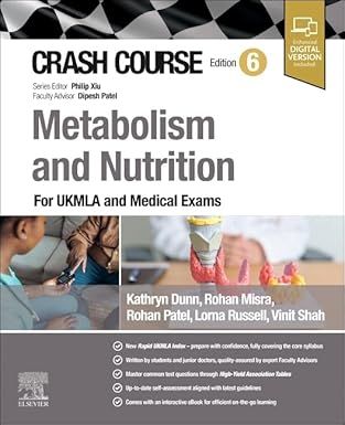 Crash Course Metabolism and Nutrition, 6th Edition