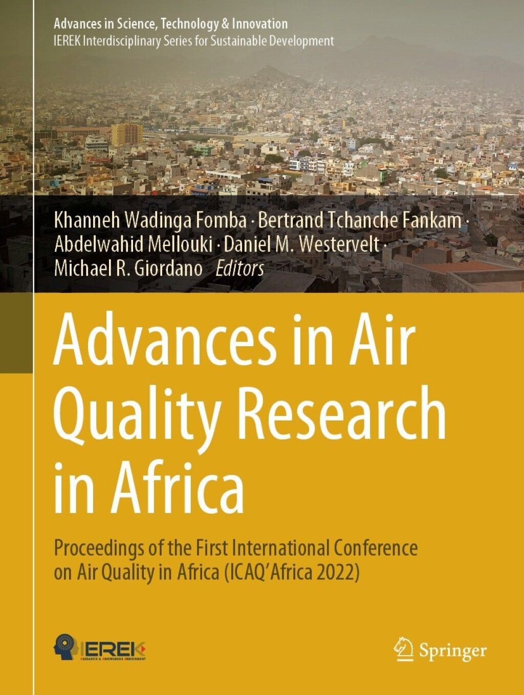 Advances in Air Quality Research in Africa: Proceedings of the First International Conference on Air Quality in Africa